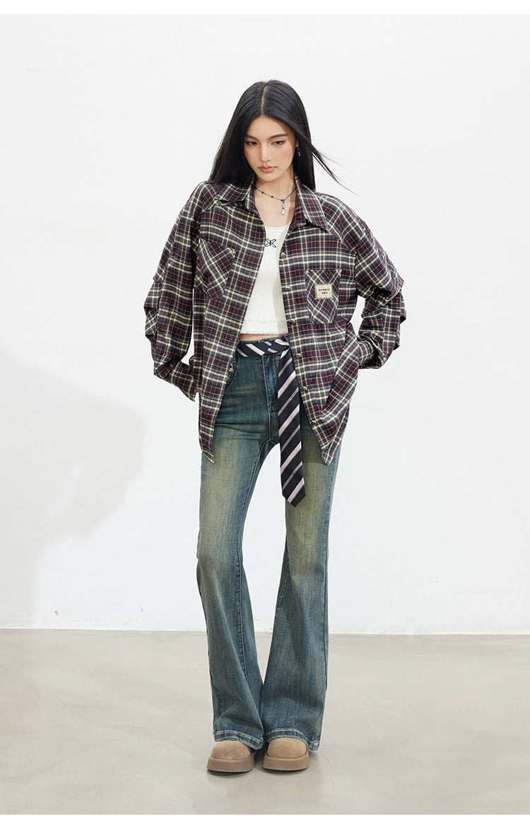 Maillard Flared Jeans