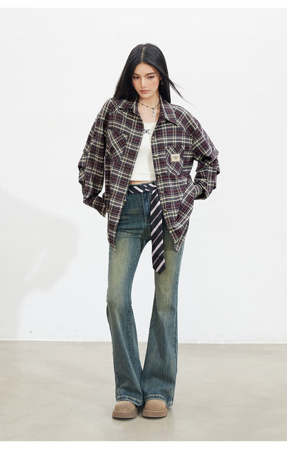 Maillard Flared Jeans - CHINASQUAD