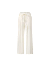 White & Pink Ice Silk Drooping Wide-leg Pants - CHINASQUAD