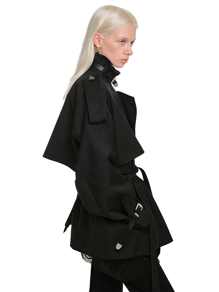 Mid-Length Trench Coat