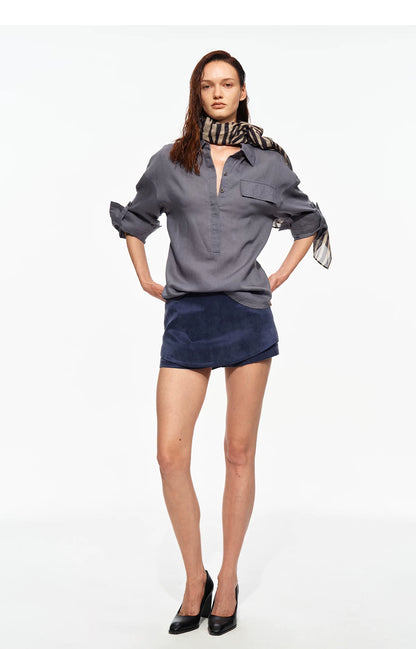 Tencel Linen Textured Shirt