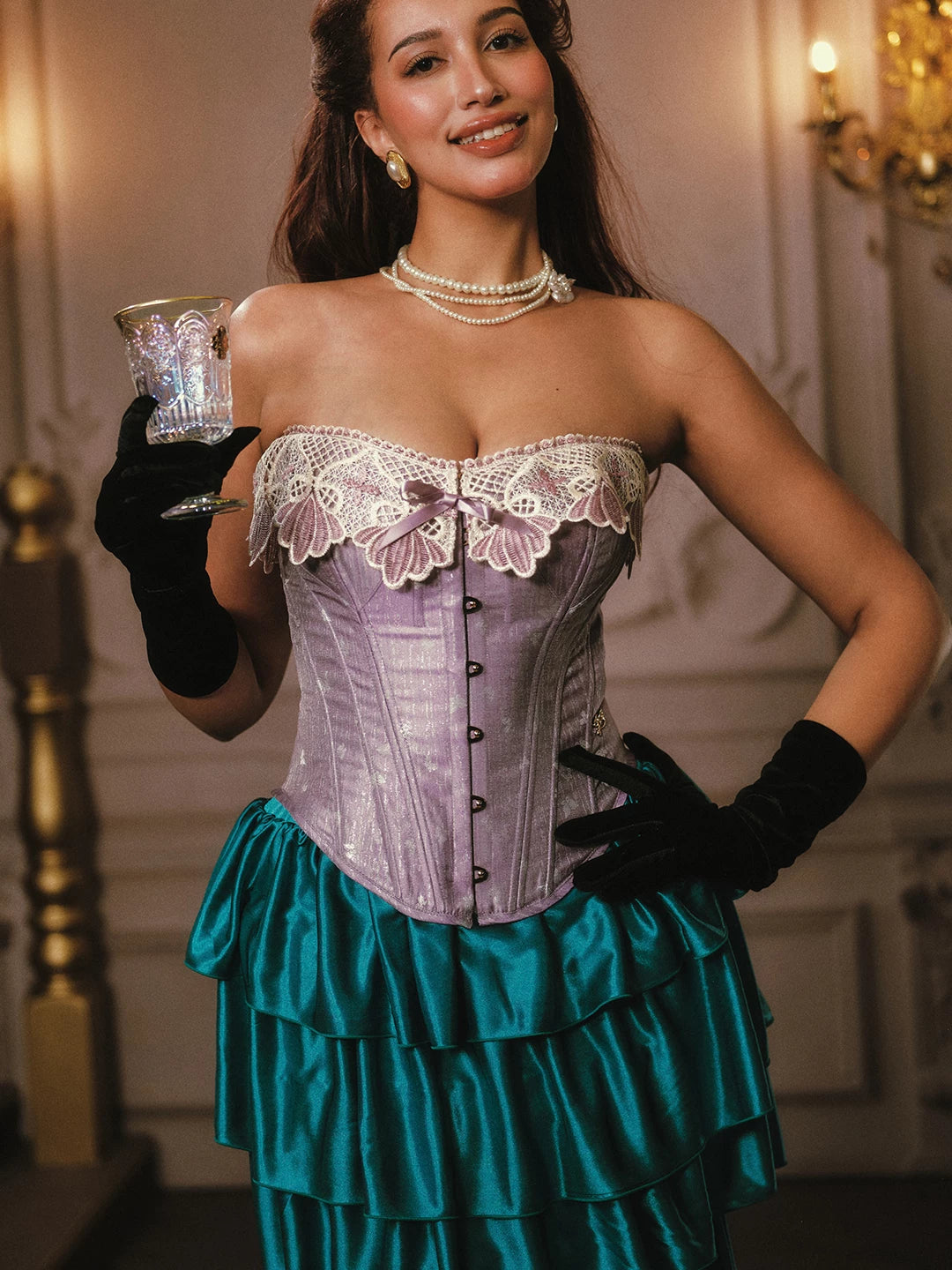 Steffi Princess Corset Set