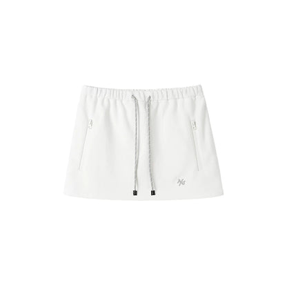 Matisse Drawstring A-Line Mini Skirt