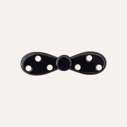 Polka Dot Bow Hairclip - CHINASQUAD
