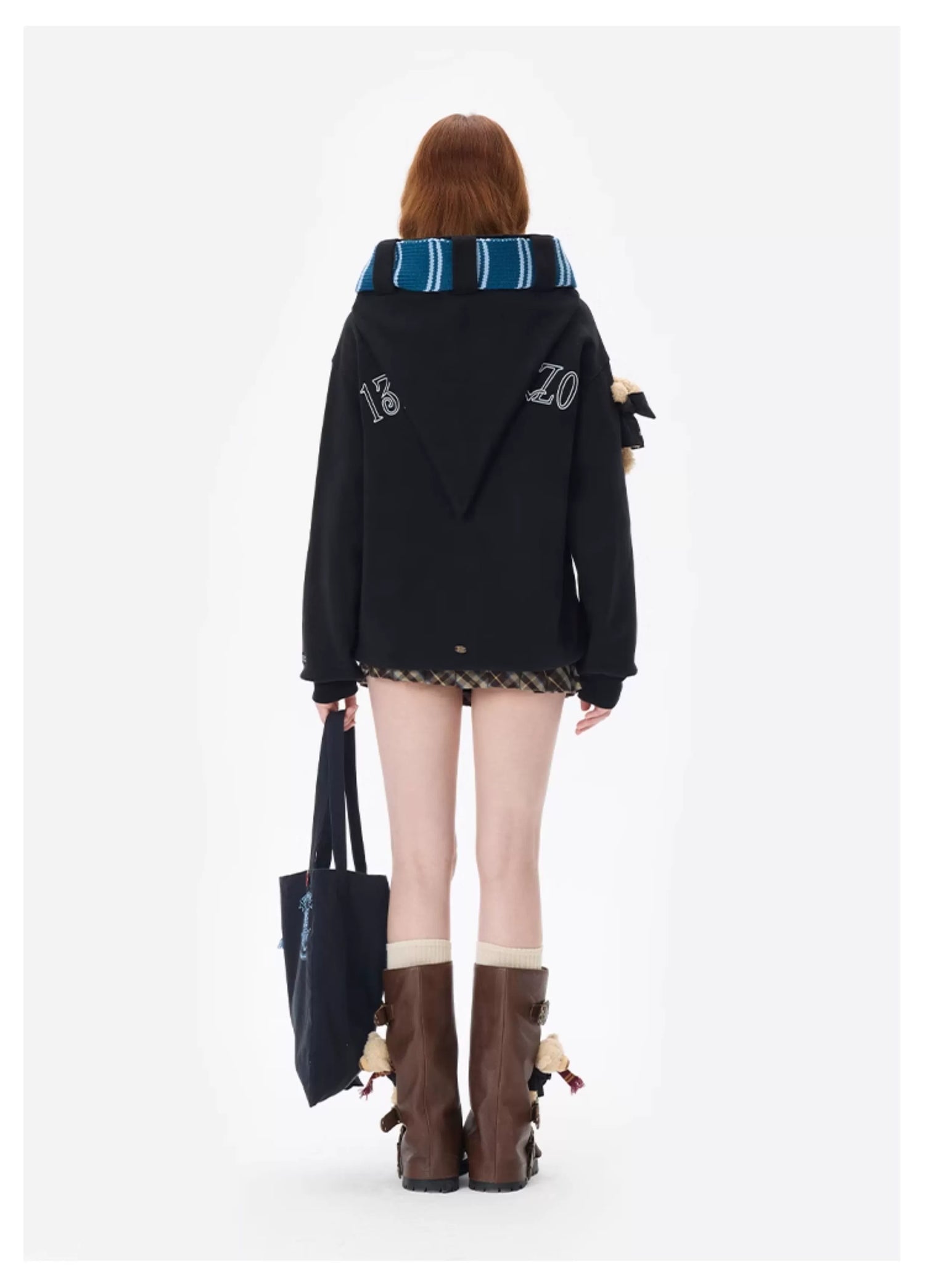 Harry Potter House Scarf Hoodie