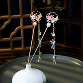 "洛蝶" Fringe Hairpin - CHINASQUAD