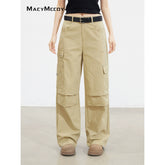 Ruched Cargo Pants - CHINASQUAD