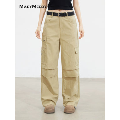 Ruched Cargo Pants - CHINASQUAD