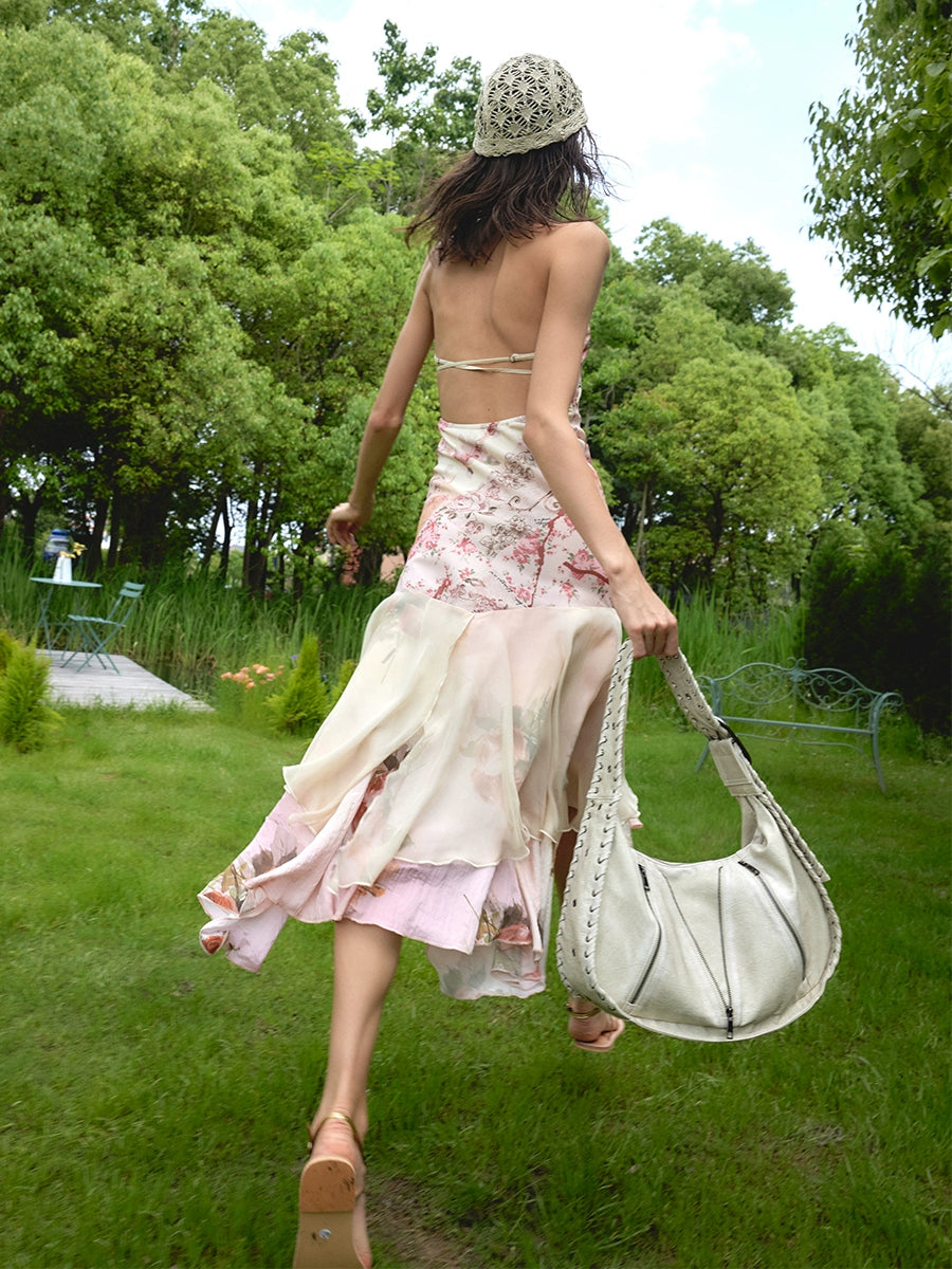 Vintage Woven Shoulder Bag