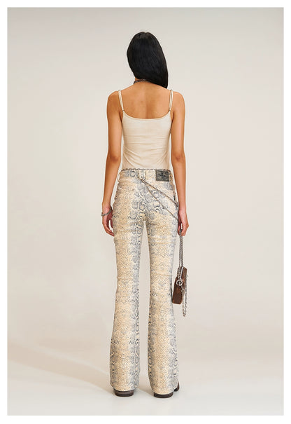 COMPASS Classic Storm Denim Flare Pants