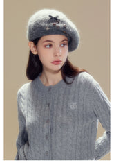 Wool Knit Beret - CHINASQUAD