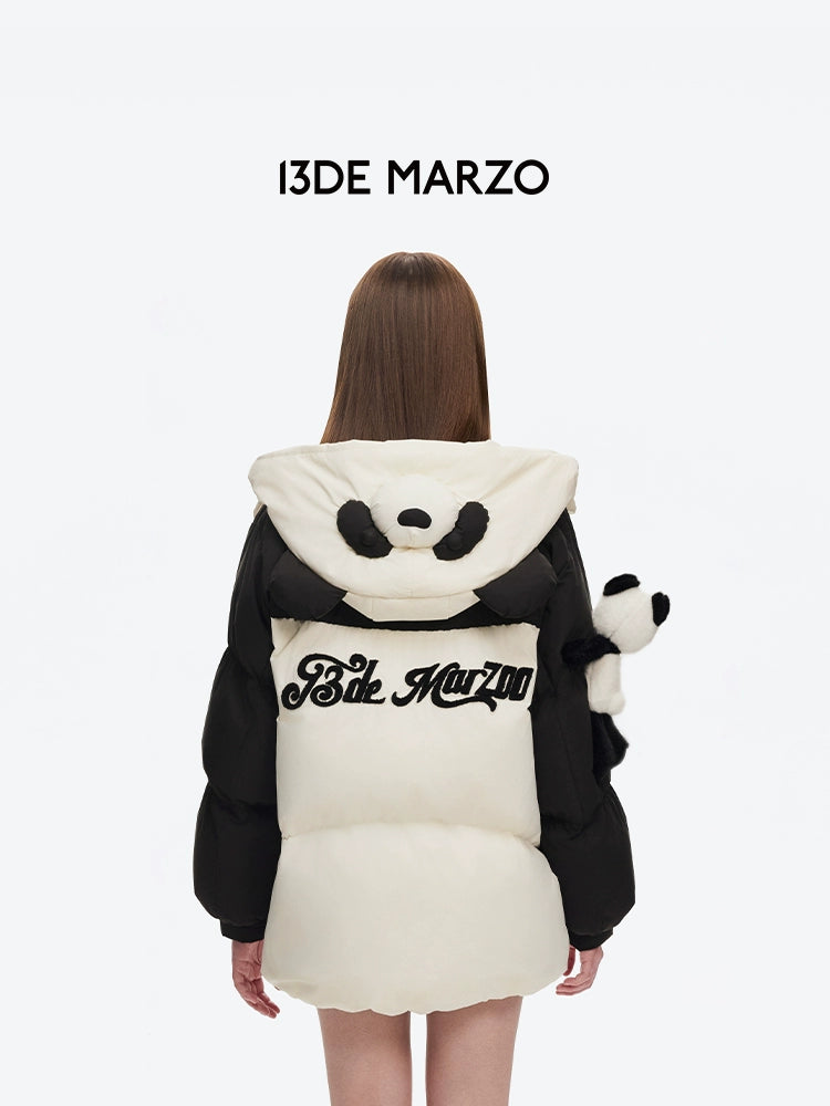 Panda Bear Puffer Jacket
