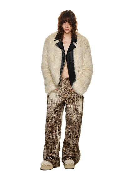 Faux Fox Fur Short Coat