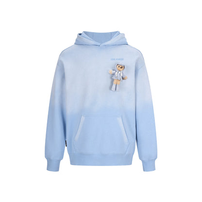 Washed Vintage Pullover Hoodie