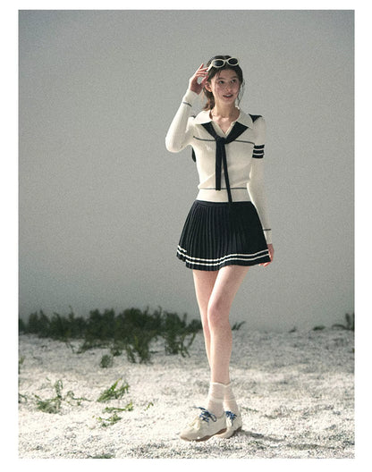 Delhi Academy Polo Knit Set