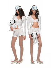 Snoopy Floral Loungewear Pajama Set 1Jinn Studio