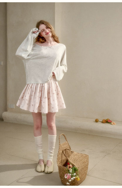 Cloud Veil Lyocell Relaxed Sheer T-Shirt