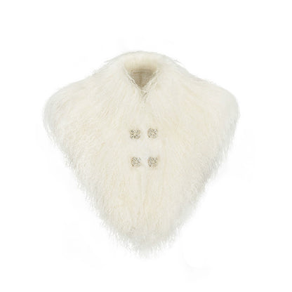 Vela Shearling &amp; Rex Rabbit Reversible Fur Vest