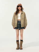 Hollow Cut Floral Jacket - CHINASQUAD