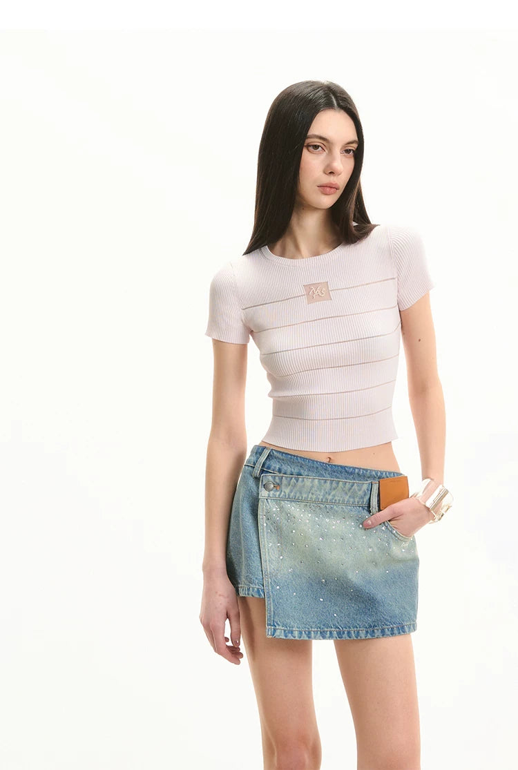 Beili Beads Necklace Blouse