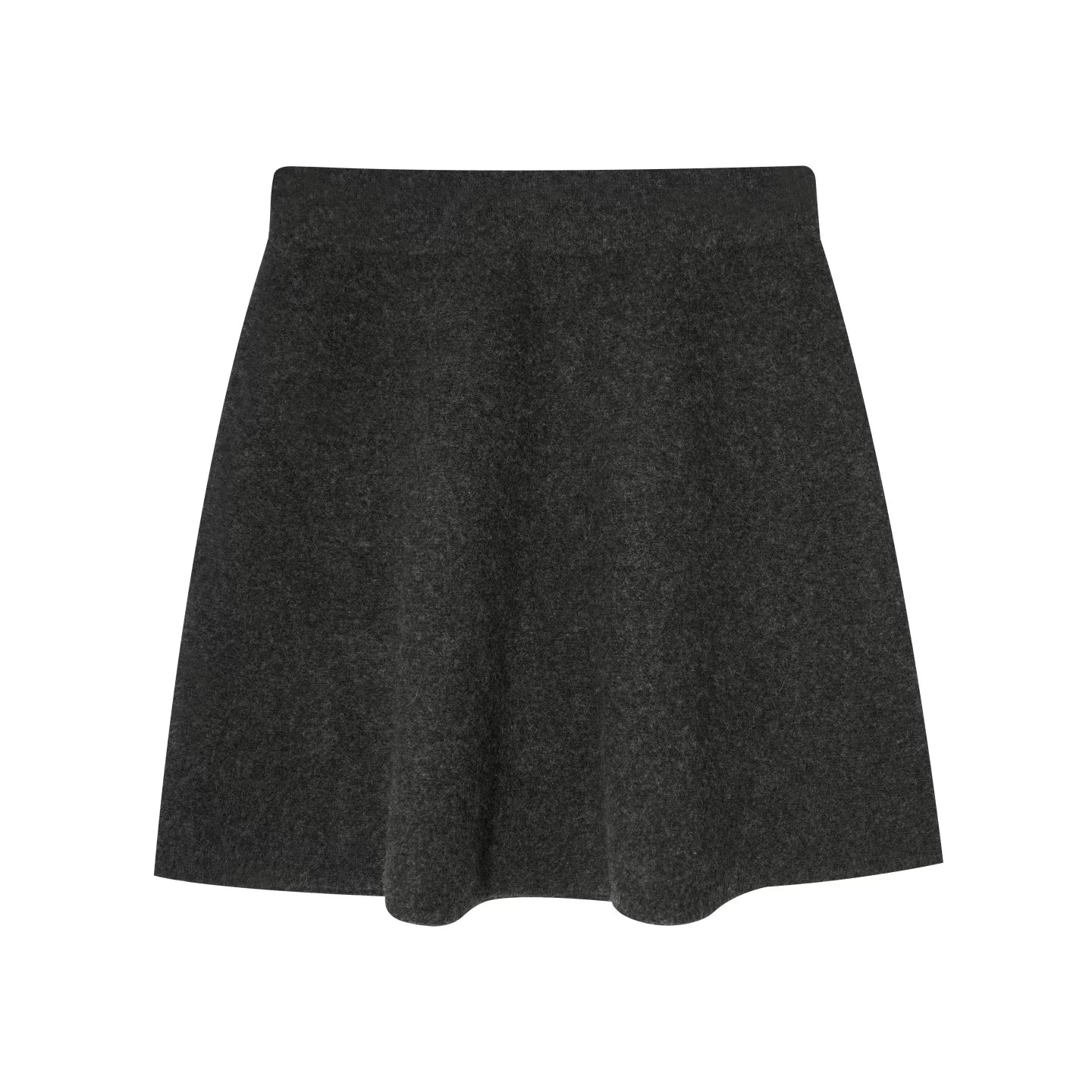 Wool-Blend Zip-Up Knit Jacket