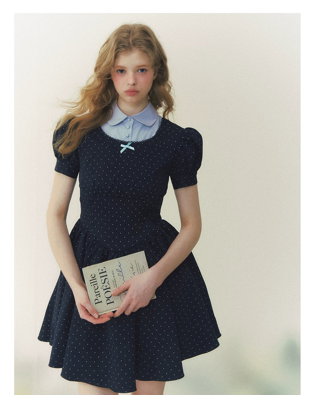 Polka Heiress Puff Dress