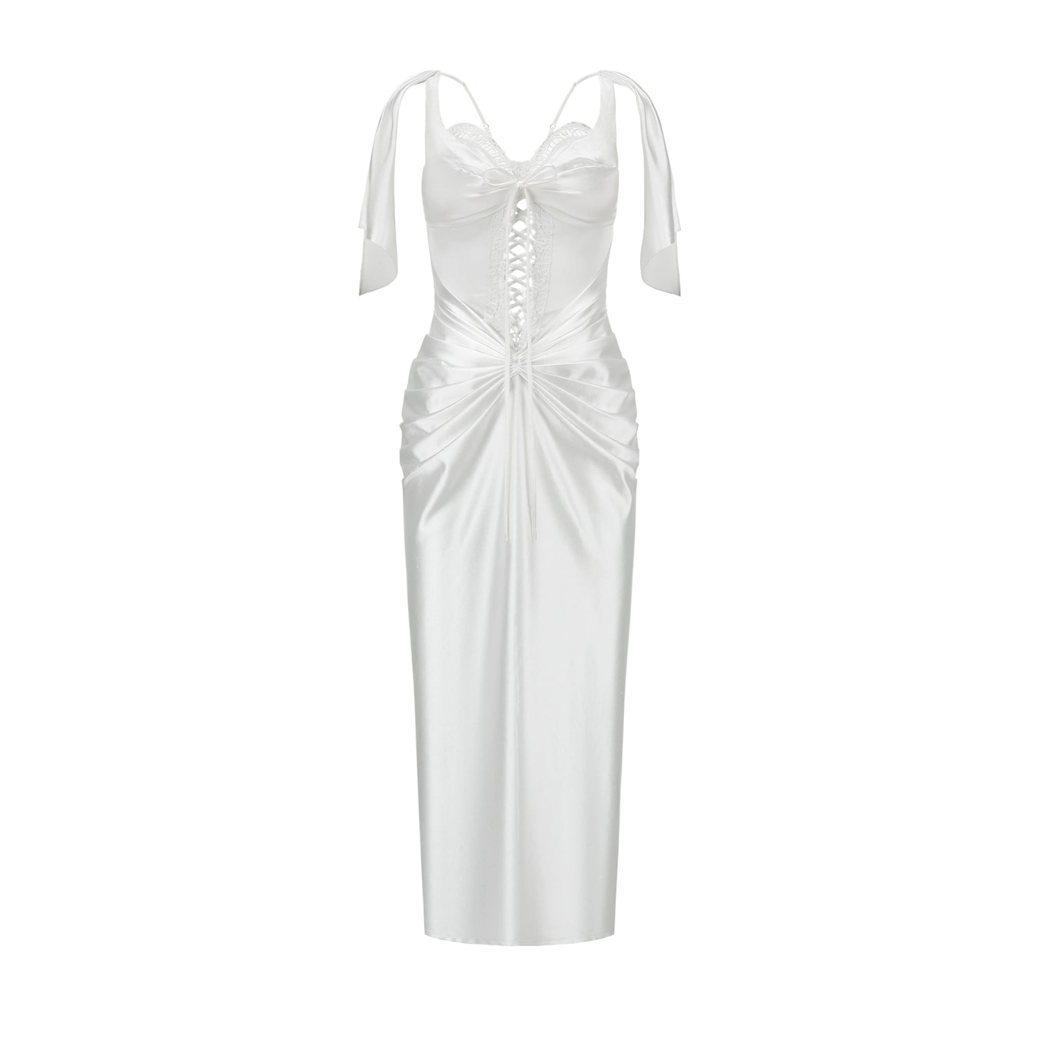 Vintage Roman Myth Pearl-Knit Corset Dress – CHINASQUAD