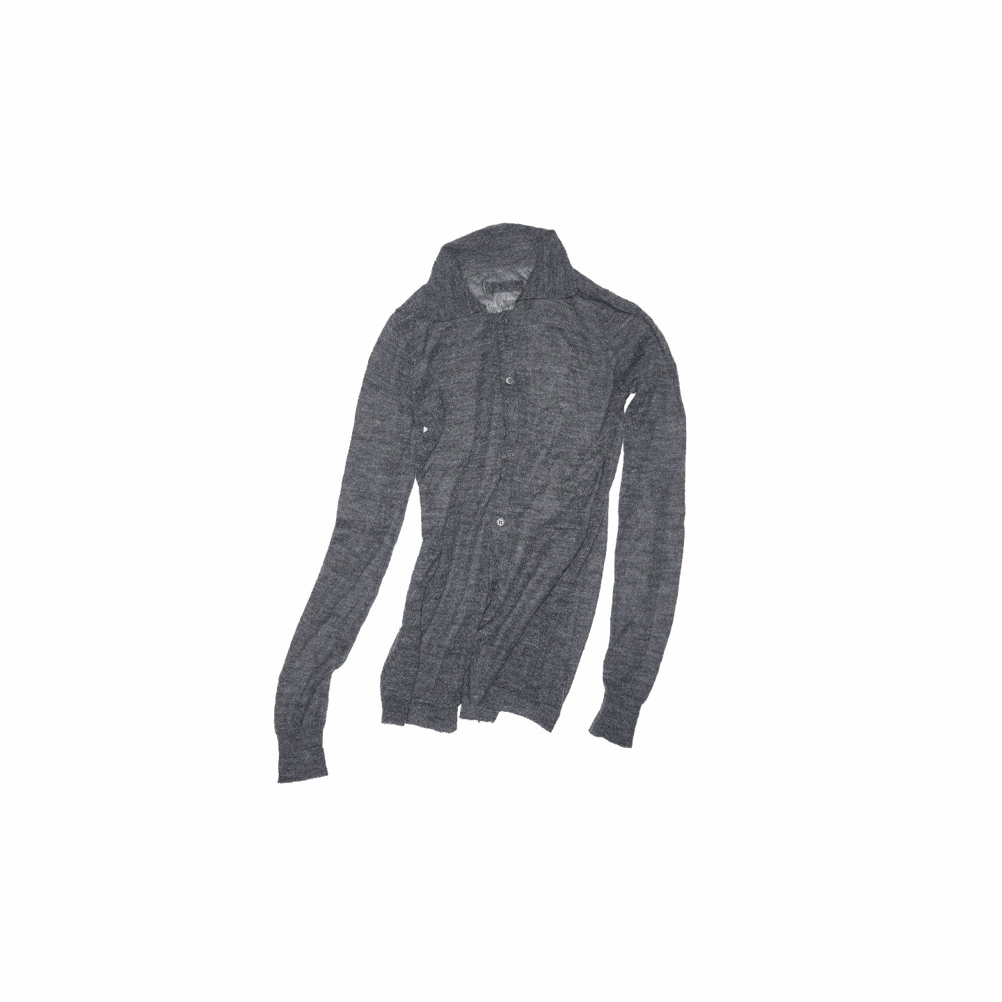 Semi-Sheer Slim Fit Cardigan
