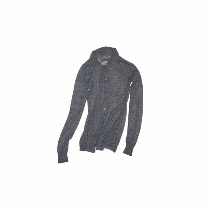 Semi-Sheer Slim Fit Cardigan