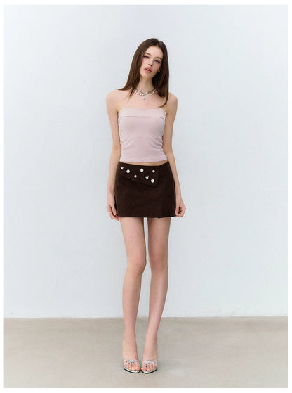 X-line Seamless Silk Wool Camisole