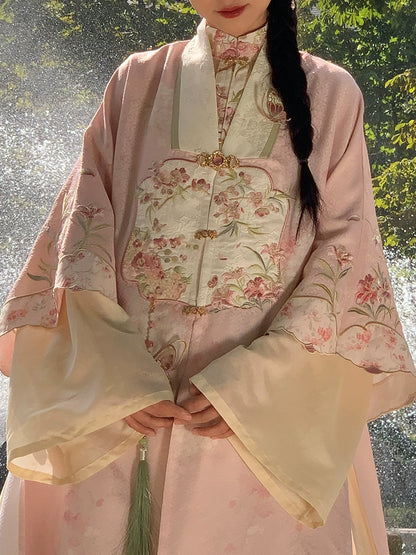 &quot;桃花扇语&quot; Modern-Style Hanfu Set