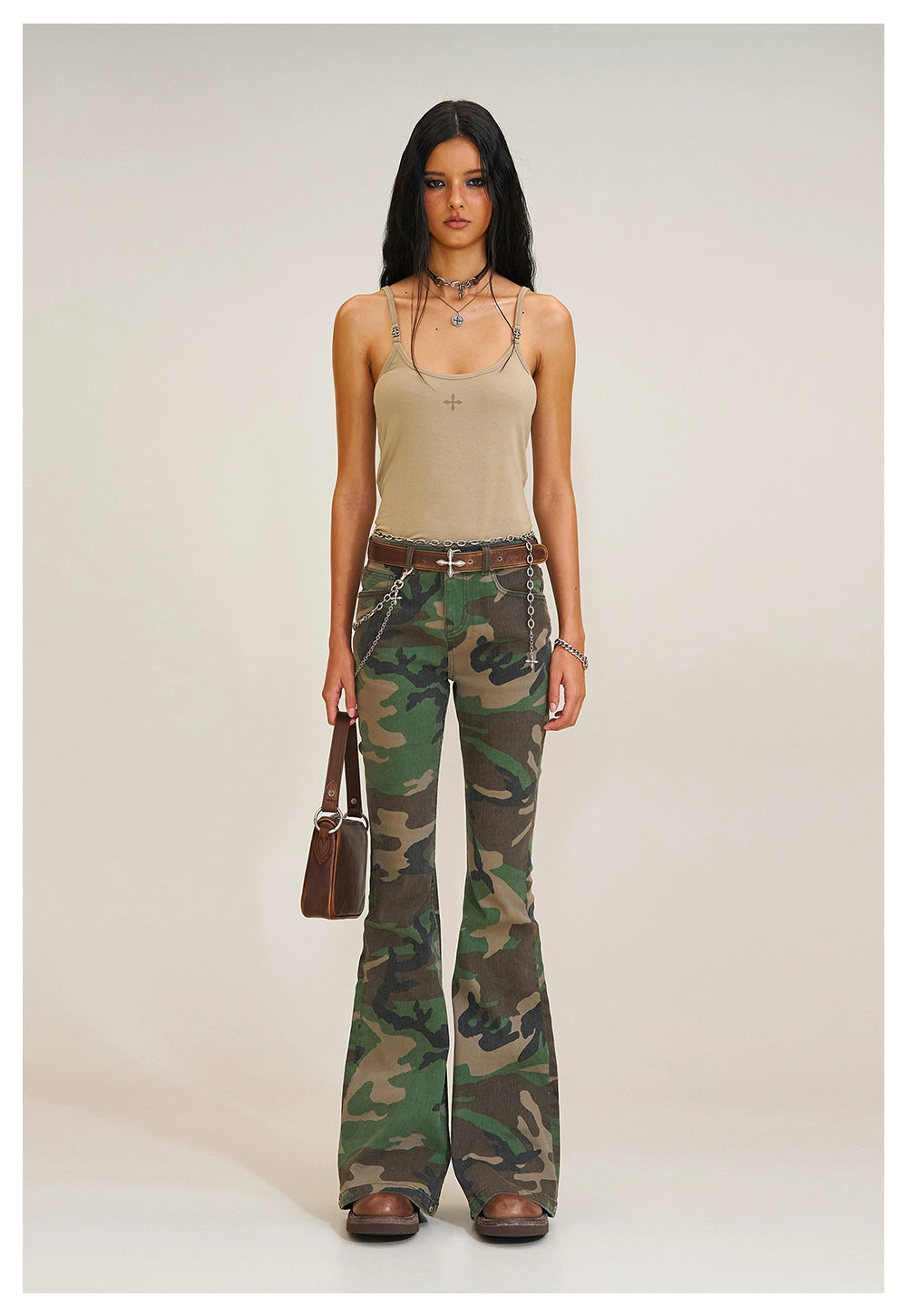 COMPASS Classic Storm Denim Flare Pants