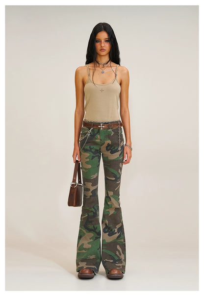 COMPASS Classic Storm Denim Flare Pants