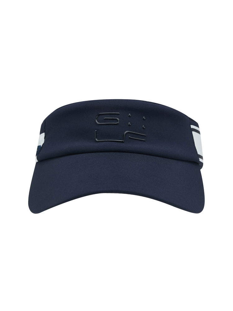 Navy Blue Golf Mesh Sun Hat