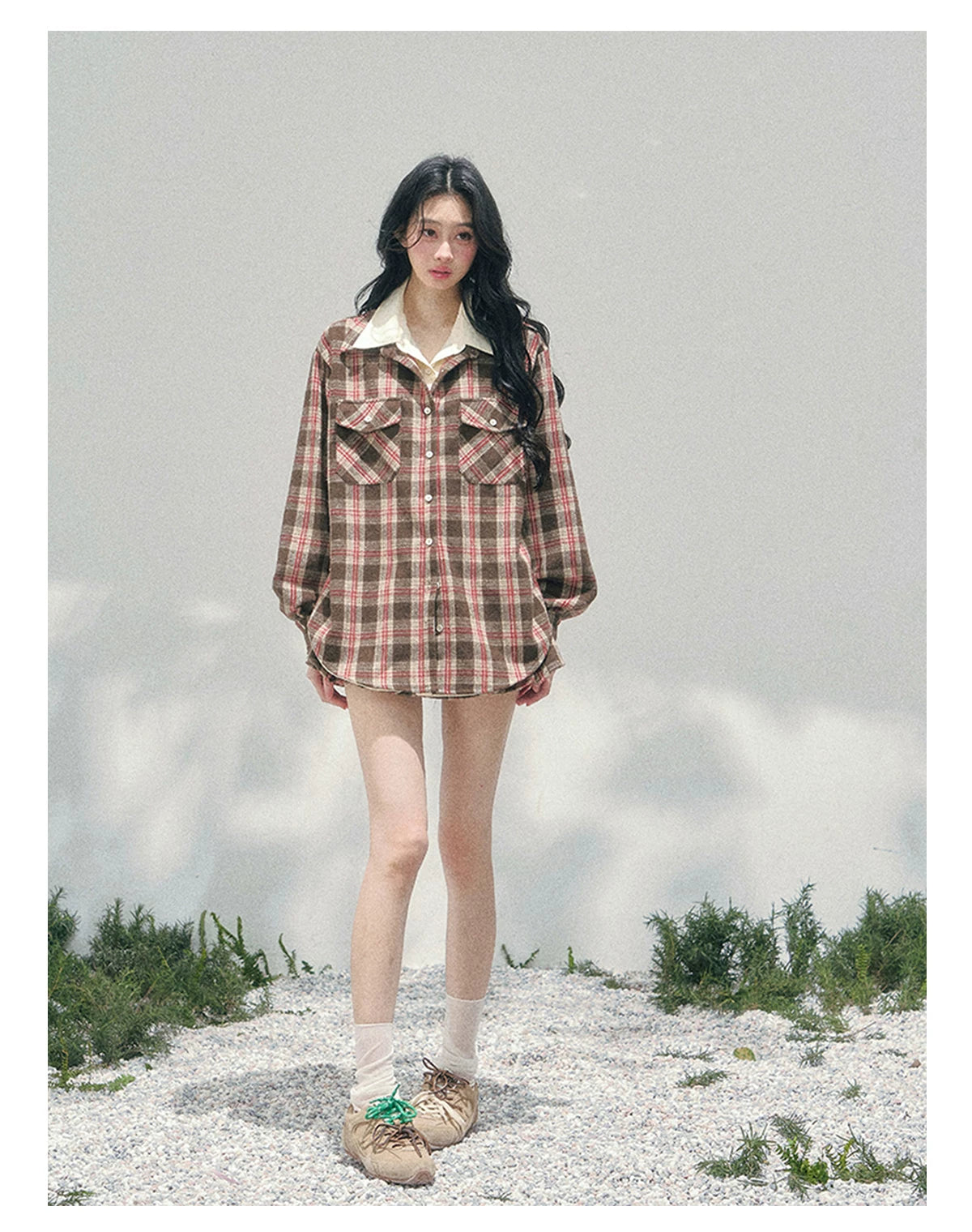 Coffeehouse Vintage Plaid Set