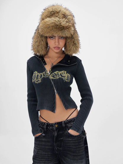 Fur Ushanka Ear-Flap Winter Hat