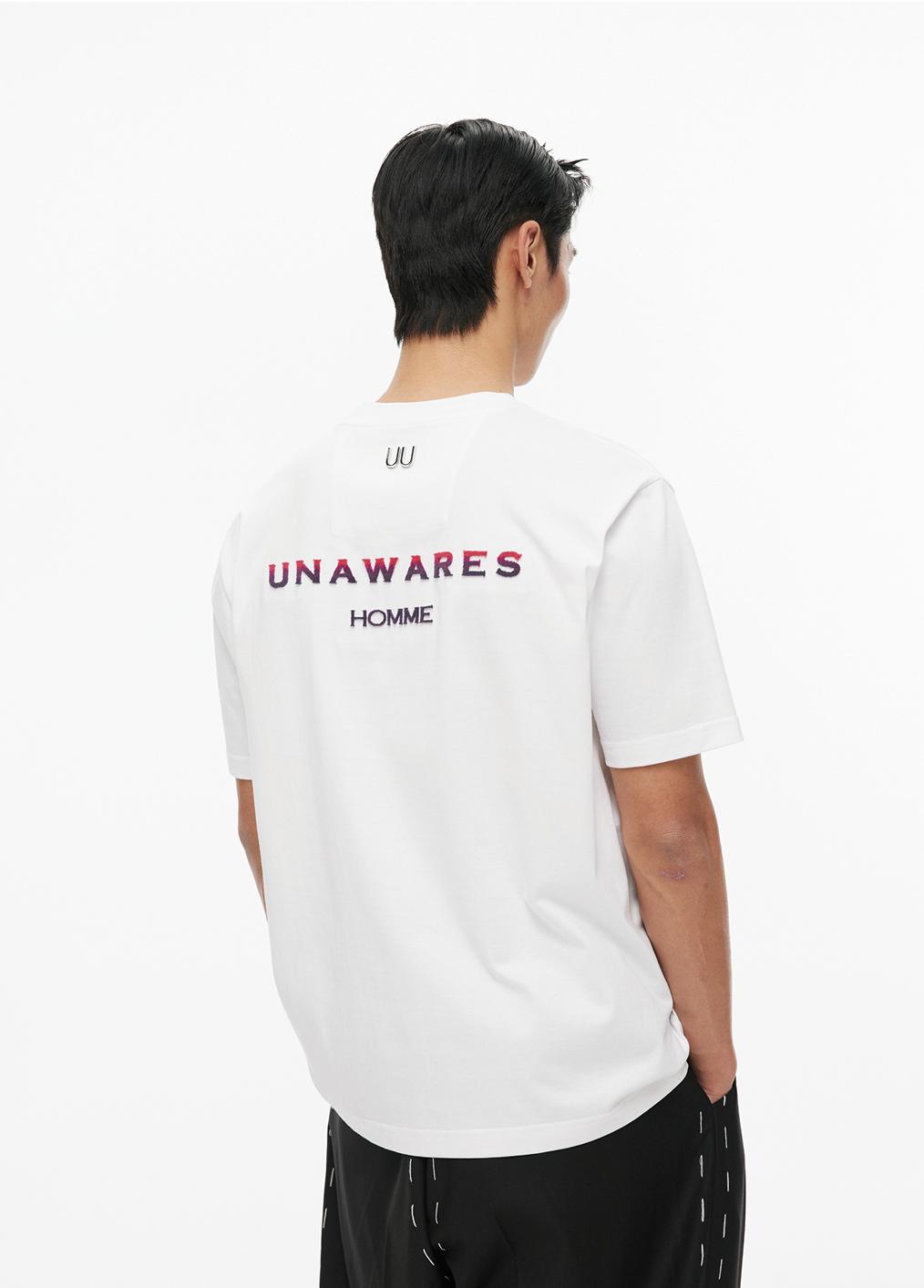 Embroidered Gradient Logo T-shirt - CHINASQUAD