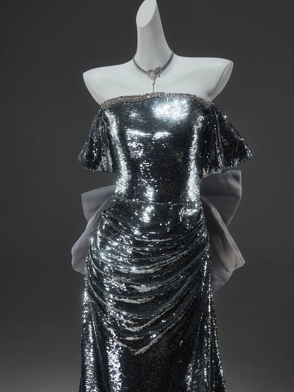 Chasing Light Sequin-Lumina Couture Gown