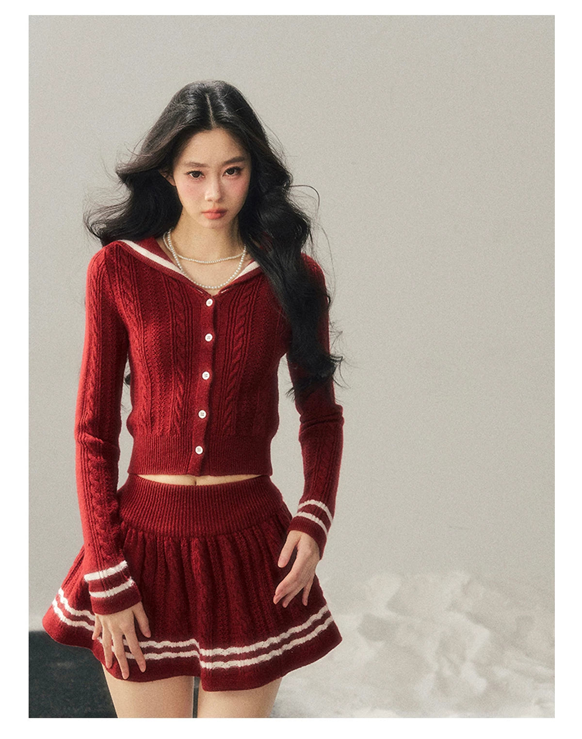 Whispering Evening Breeze Knit Set