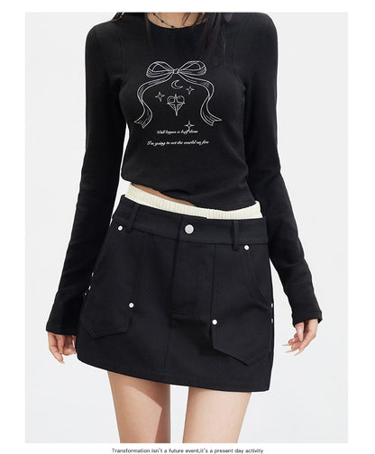 Detachable Waist Cargo Skirt - CHINASQUAD