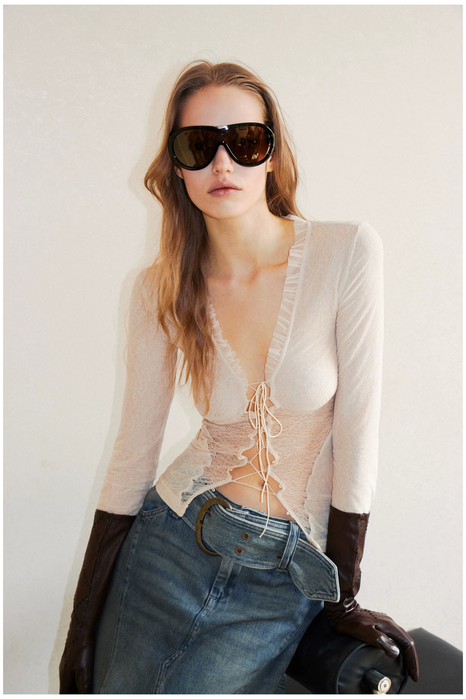 Mesh Panel Drawstring Base Layer