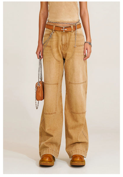 Compass Vintage Wide Cargo Jeans