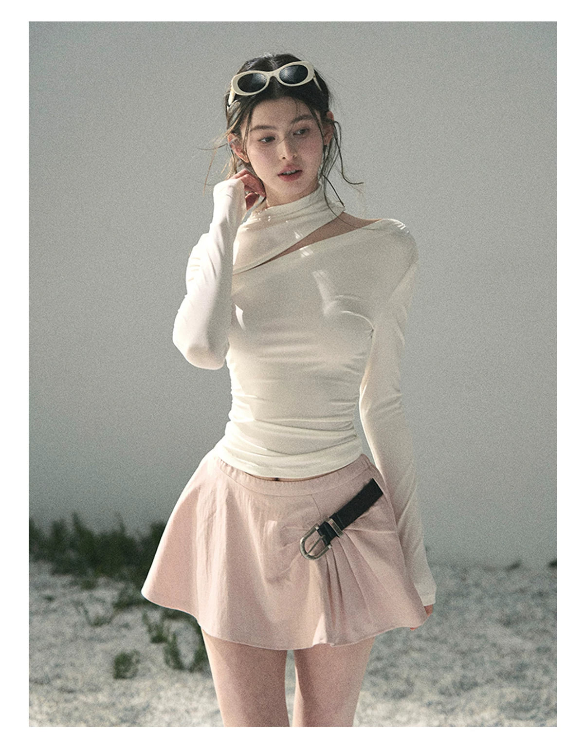 Tidal Breath Long-Sleeve Top