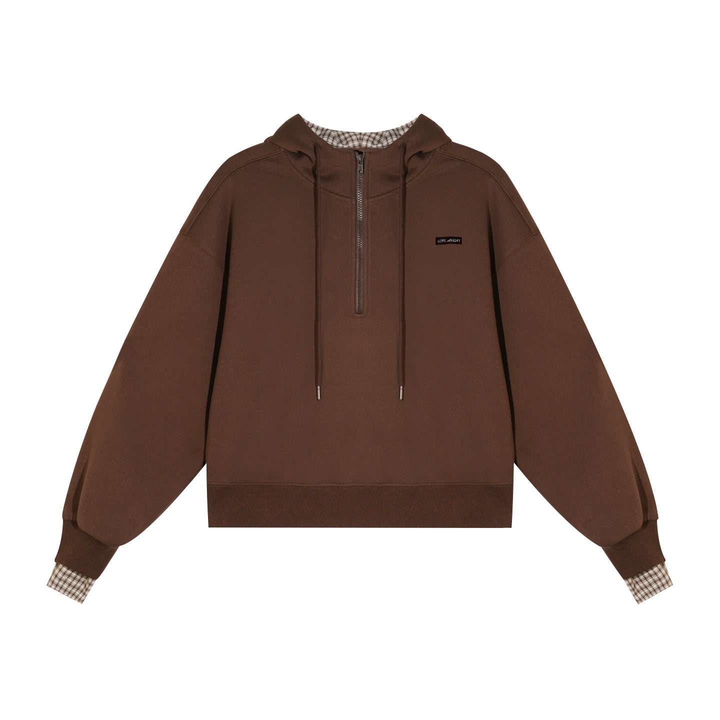 Fleece Hoodie &amp; Wide-Leg Sweatpants Set