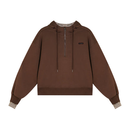 Fleece Hoodie &amp; Wide-Leg Sweatpants Set