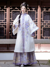 "竹烟波月"Ming-Dynasty Hanfu Set - CHINASQUAD