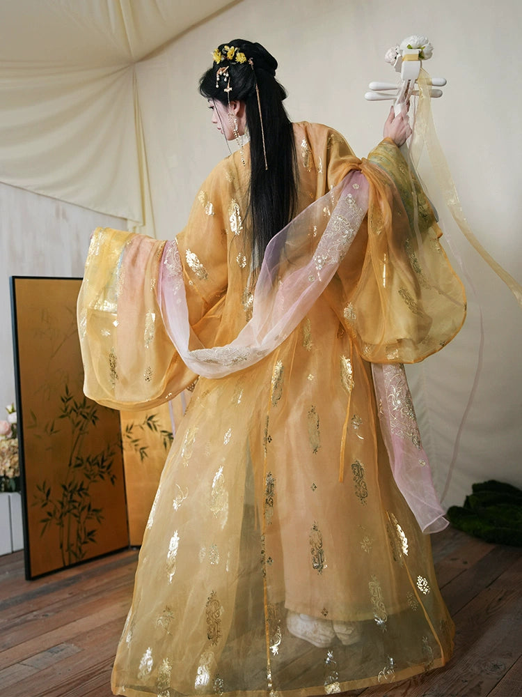 &quot;齐光&quot; Modern Hanfu Hanfu Set