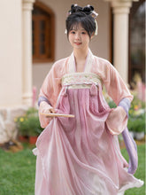 "垂丝海棠" Tang Dynasty Style Hanfu Set - CHINASQUAD