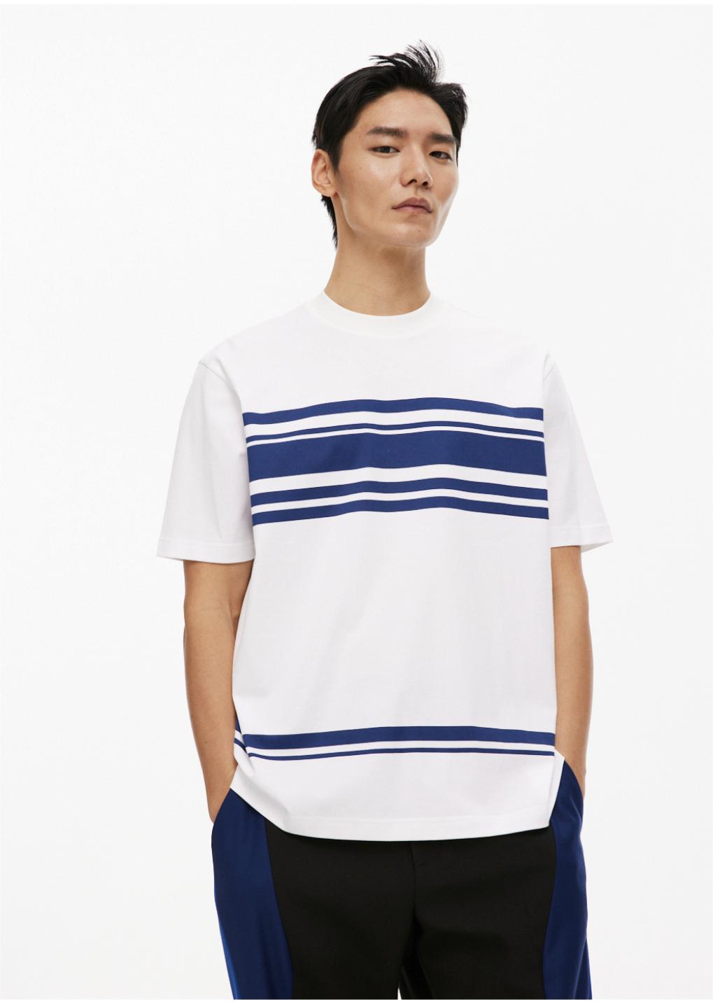 Striped Loose T-shirt - CHINASQUAD