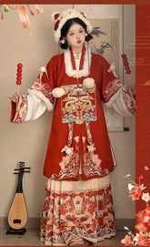 "九霄龙吟"Ming-Dynasty Hanfu Set - CHINASQUAD